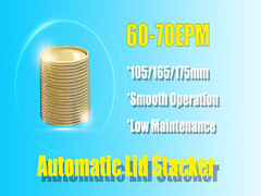 درب دستگاه ساخت قوطی فلزی اتوماتیک ولتاژ 380 ولت 50 هرتز
