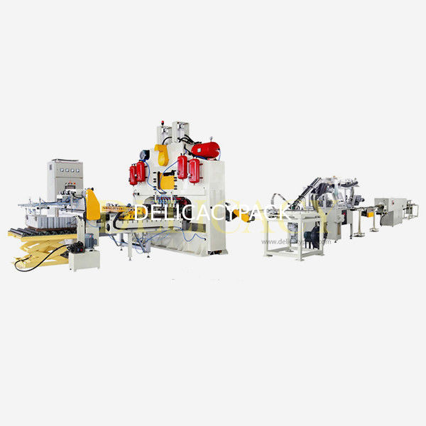 3 فاز 380 ولت آسان دستگاه انتهای باز اتوماتیک برای ساخت درب های انتهای قوطی قلع