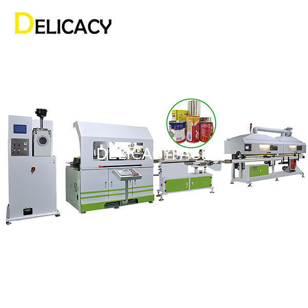 خط تولید قوطی قلع 75 کیلووات 5 لیتری، دستگاه ساخت قوطی شیمیایی با پوشش پودر