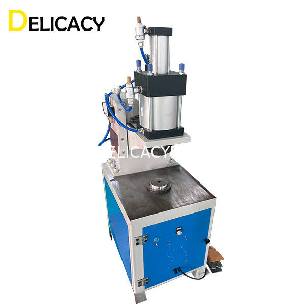 دستگاه تولید قوطی قلع نیمه اتوماتیک فلنج برای قوطی های گرد 99 میلی متر 127 میلی متر