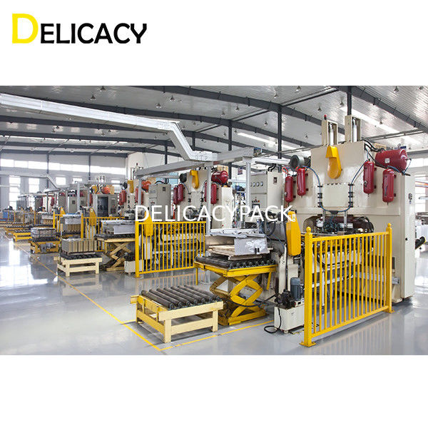 7 سر H نوع ورق فشار تغذیه برای خطوط ساخت پوشش فلزی