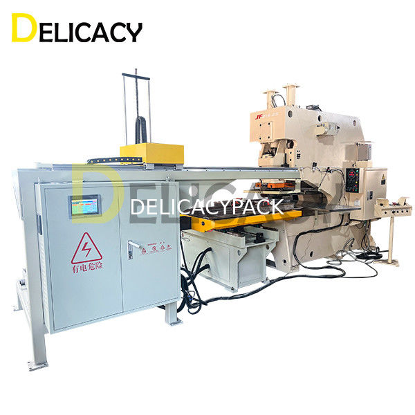 380 ولت قوطی ماشین ساخت استامپینگ آهن کلپ فشار برای عملیات خالی کردن پایین