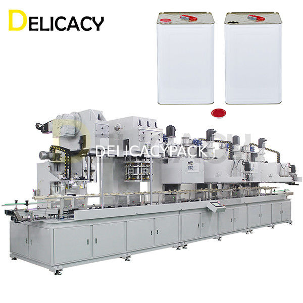 خط تولید اتوماتیک 3 فاز برای کانن های آهن 18L