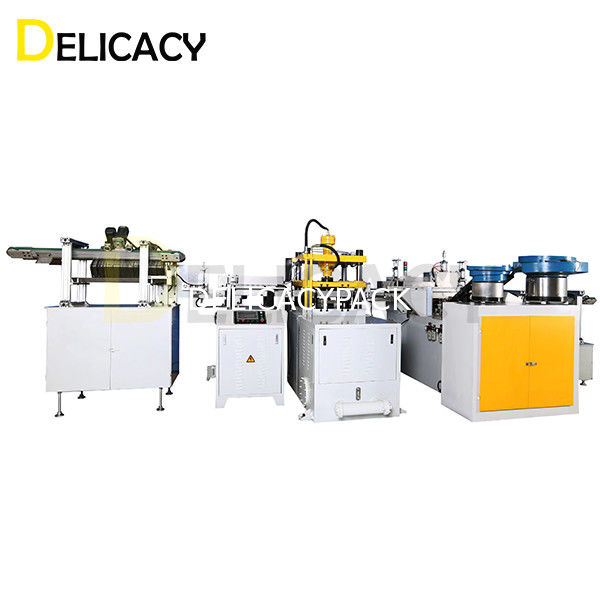 افزایش بهره وری تولید با کاملا اتوماتیک C-نوع دستگیره محل جوشگر برای 4L مستطیل قوطی بالا